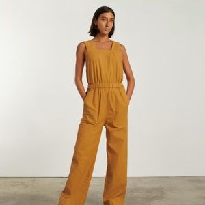 Everlane The Fatigue Apron Jumpsuit in Amber